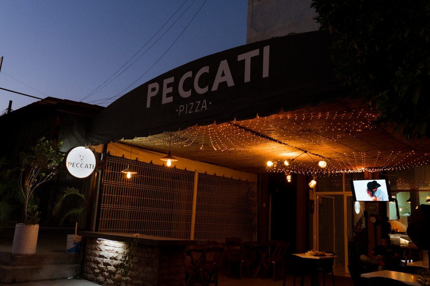 Fotografía de un platillo de Peccati